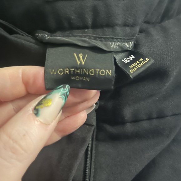Worthington black slacks - Picture 2 of 4